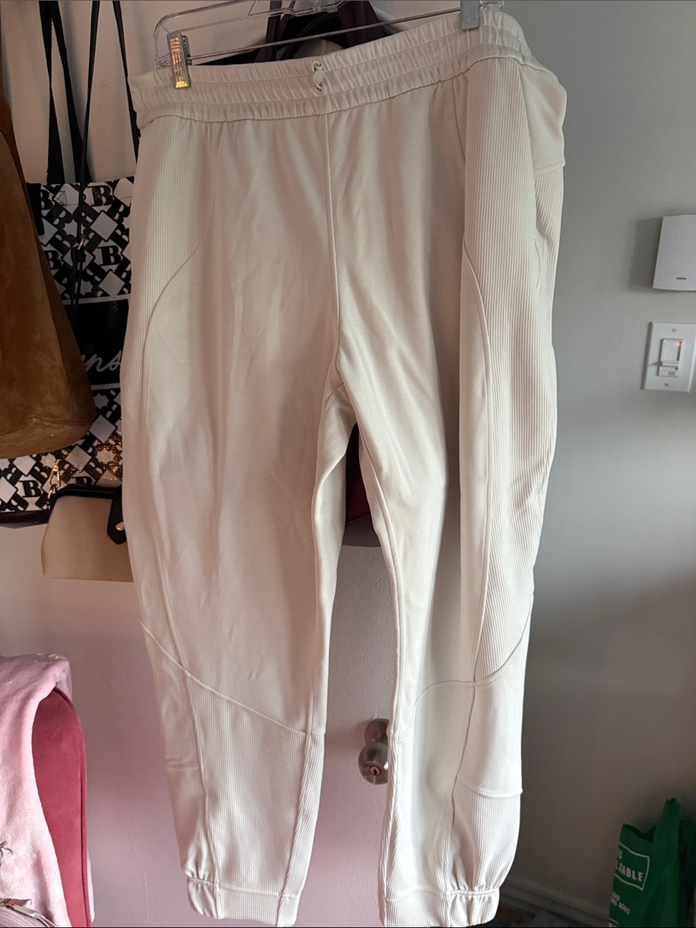 lululemon athletica Cream Track Joggers